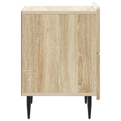 Bedside Cabinet Sonoma Oak 43 x 34.5 x 49.5 cm Engineered Wood