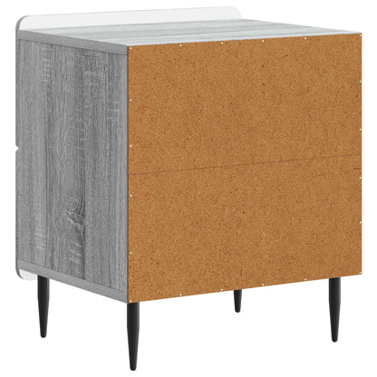 Bedside Cabinet Grey Sonoma 43 x 34.5 x 49.5 cm Engineered Wood