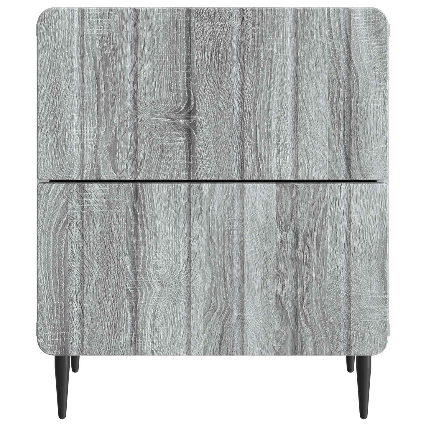 Bedside Cabinet Grey Sonoma 43 x 34.5 x 49.5 cm Engineered Wood