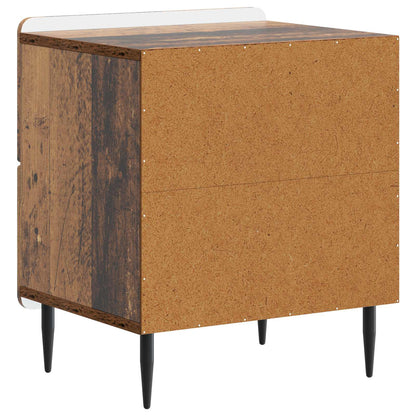 Bedside Cabinet Old Wood 43 x 34.5 x 49.5 cm Engineered Wood