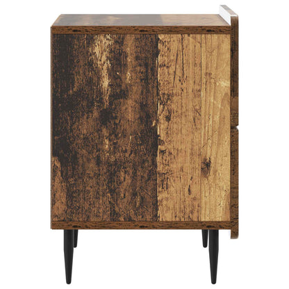 Bedside Cabinet Old Wood 43 x 34.5 x 49.5 cm Engineered Wood