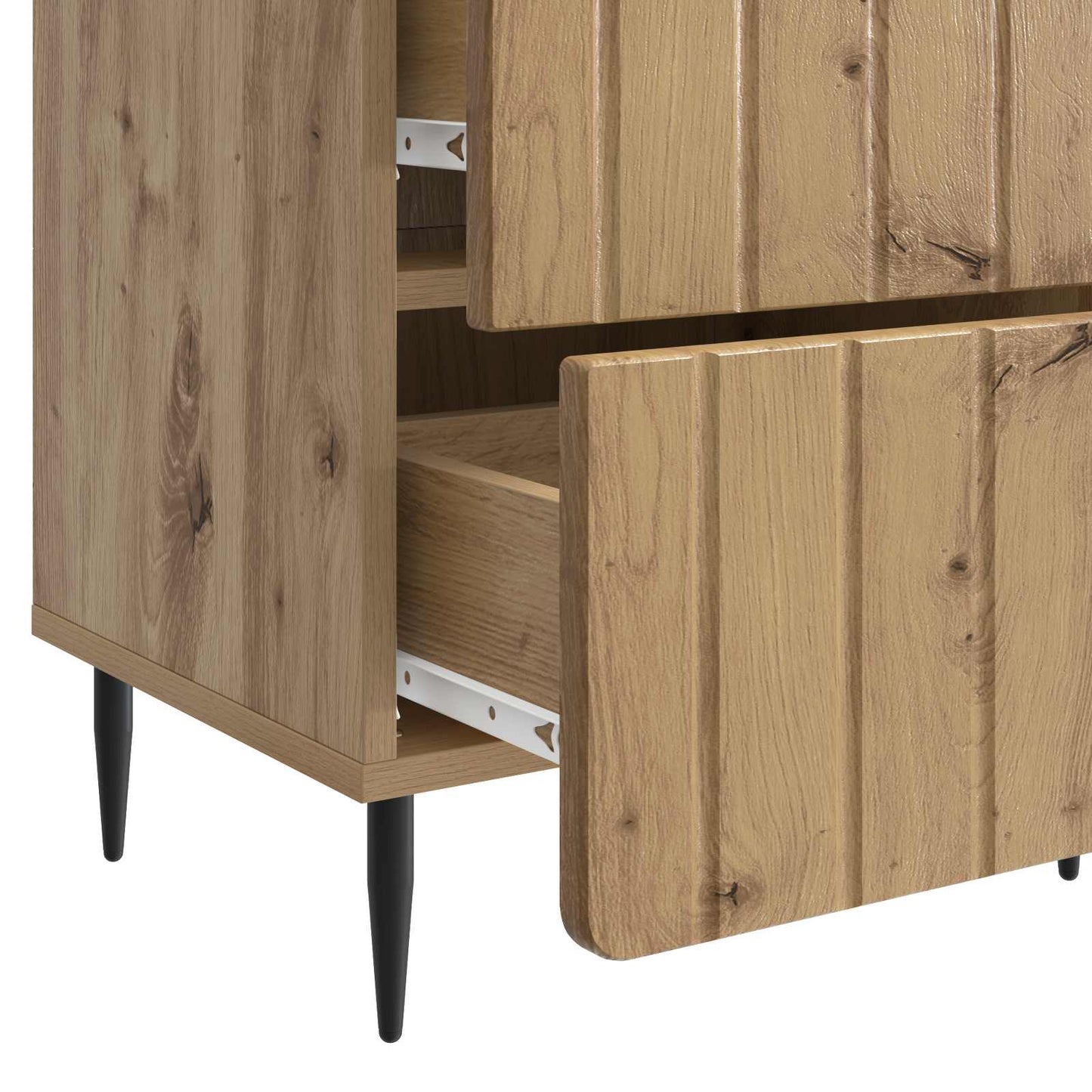 Bedside Cabinet Artisan Oak 43 x 34.5 x 49.5 cm Engineered Wood