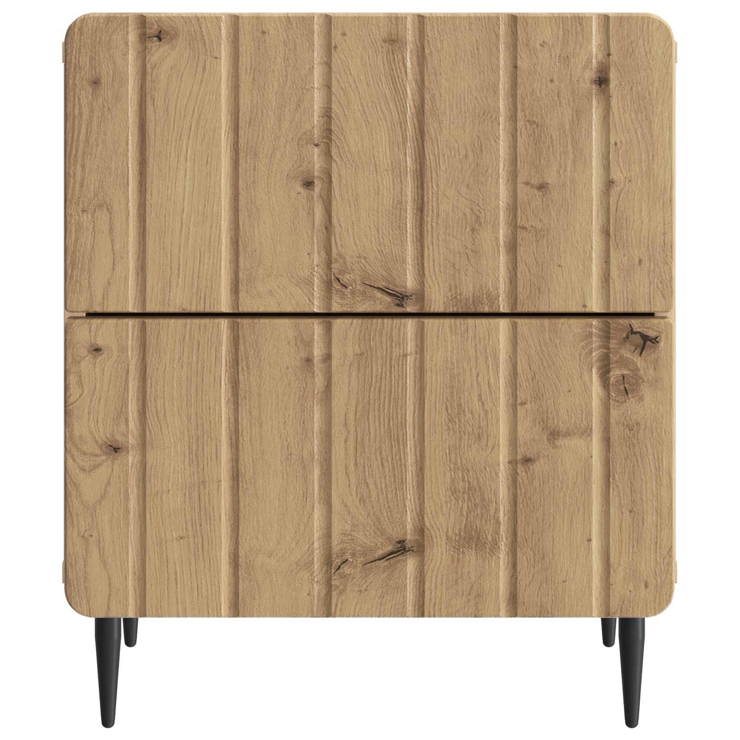 Bedside Cabinet 2 pcs Artisan Oak 43 x 34.5 x 49.5 cm