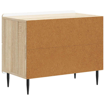 Bedside Cabinet Sonoma Oak 62 x 34.5 x 49.5 cm Engineered Wood