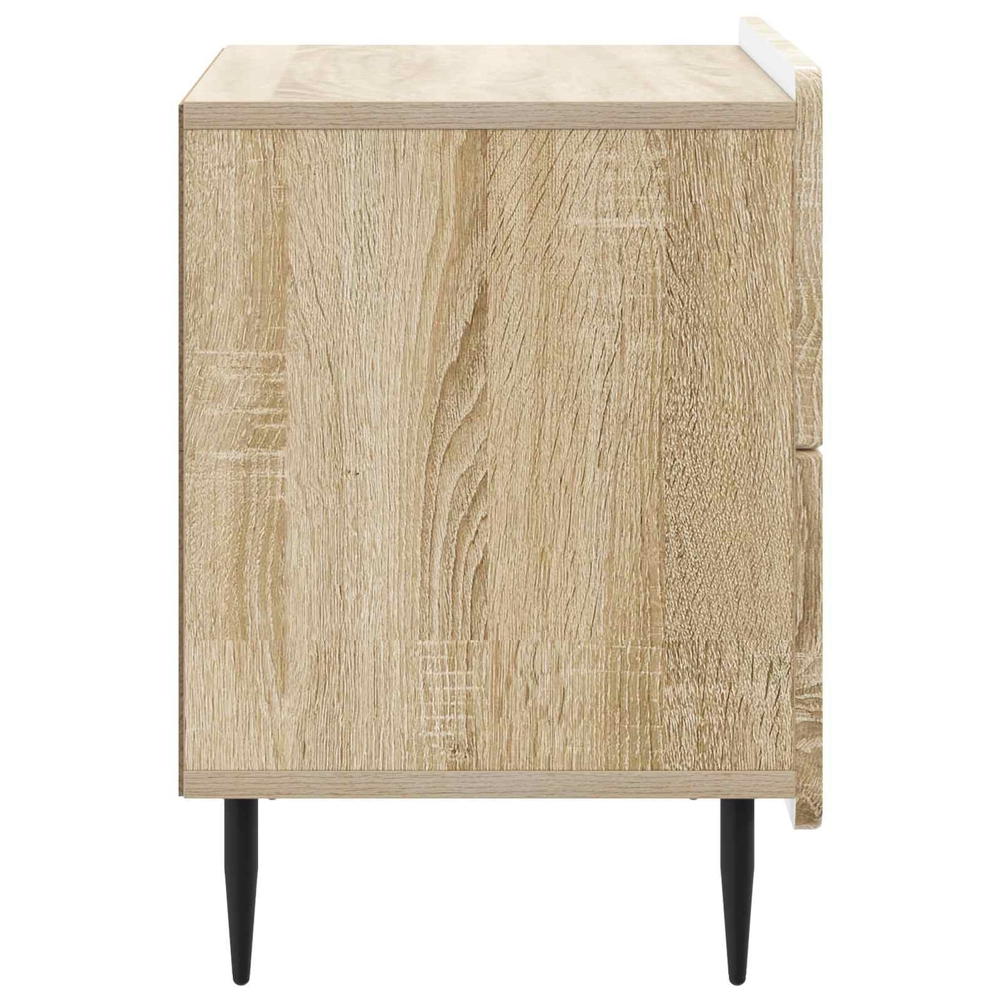 Bedside Cabinet Sonoma Oak 62 x 34.5 x 49.5 cm Engineered Wood
