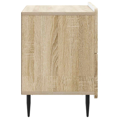 Bedside Cabinet Sonoma Oak 62 x 34.5 x 49.5 cm Engineered Wood