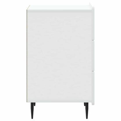 Bedside Cabinet White 43x 41 x 68 cm Engineered Wood