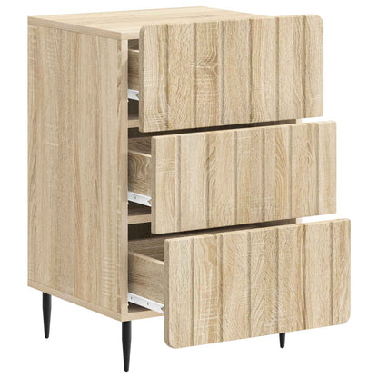Bedside Cabinet Sonoma Oak 43x 41 x 68 cm Engineered Wood