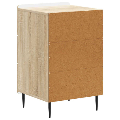Bedside Cabinet Sonoma Oak 43x 41 x 68 cm Engineered Wood
