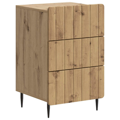 Bedside Cabinet Artisan Oak 43x 41 x 68 cm Engineered Wood