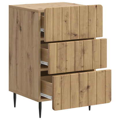 Bedside Cabinet Artisan Oak 43x 41 x 68 cm Engineered Wood