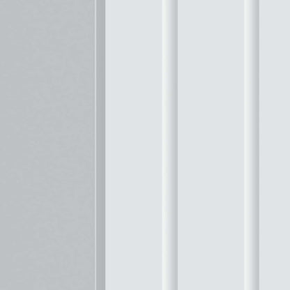 Bedside Cabinet White 43 x 34.5 x 52 cm Engineered Wood