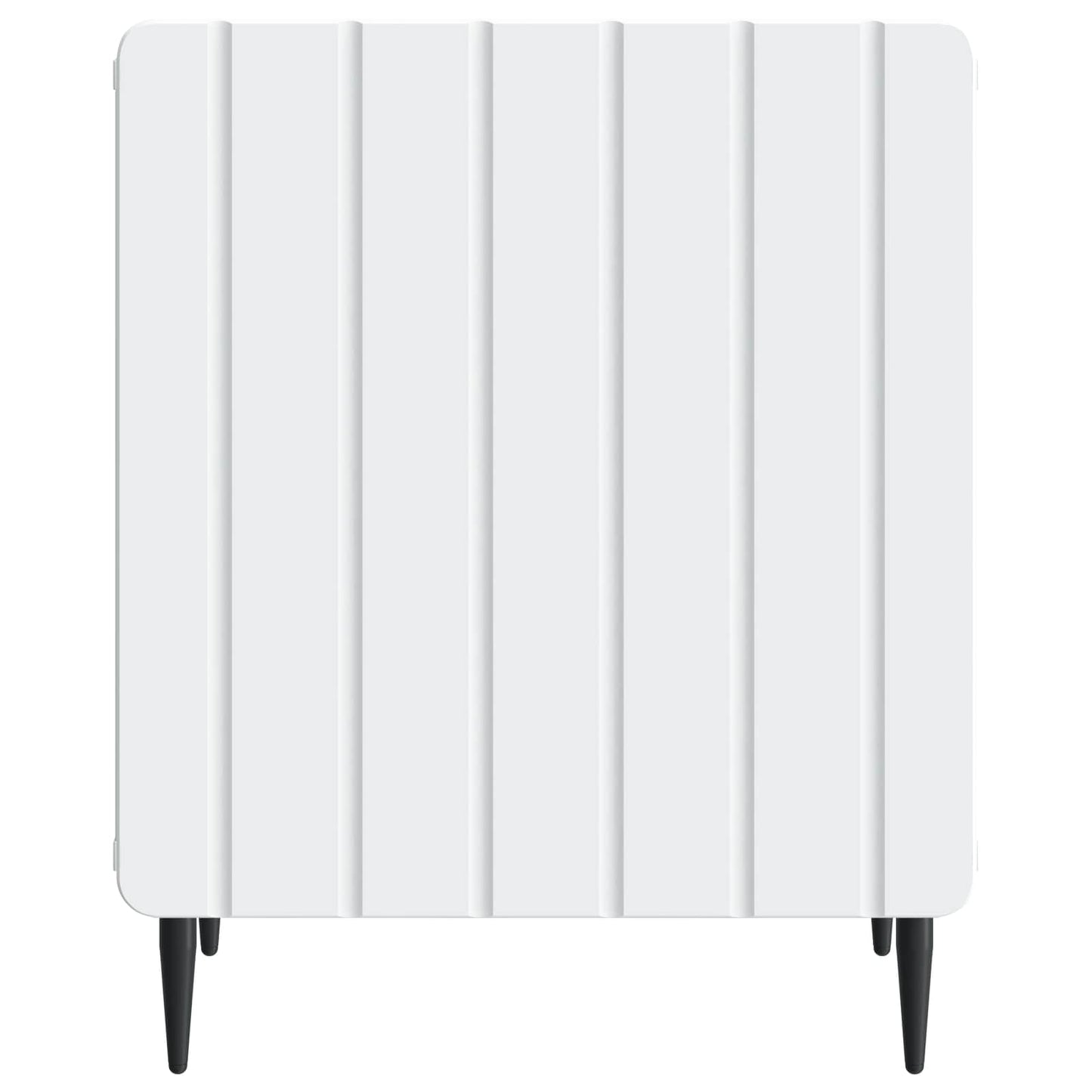 Bedside Cabinet White 43 x 34.5 x 52 cm Engineered Wood
