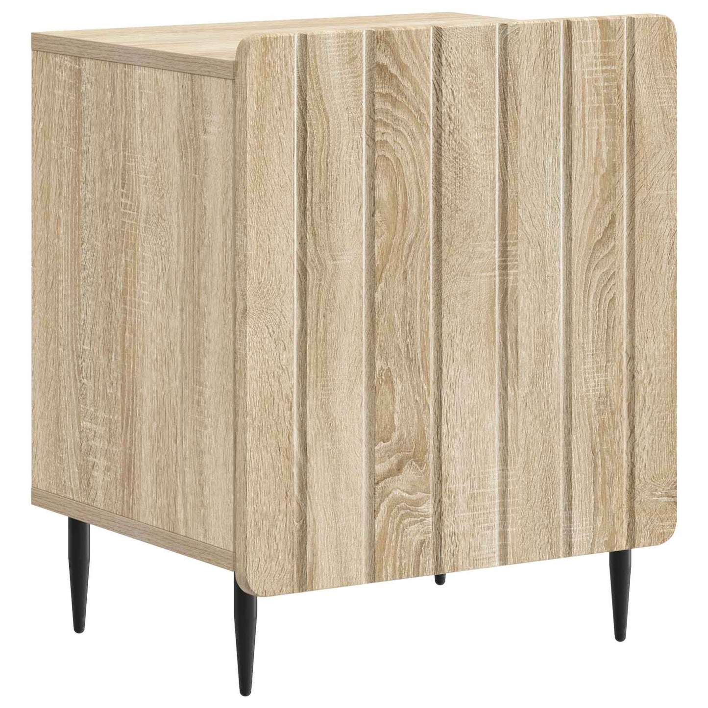 Bedside Cabinet Sonoma Oak 43 x 34.5 x 52 cm Engineered Wood