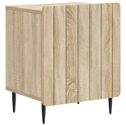 Bedside Cabinet Sonoma Oak 43 x 34.5 x 52 cm Engineered Wood