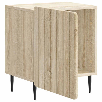 Bedside Cabinet Sonoma Oak 43 x 34.5 x 52 cm Engineered Wood