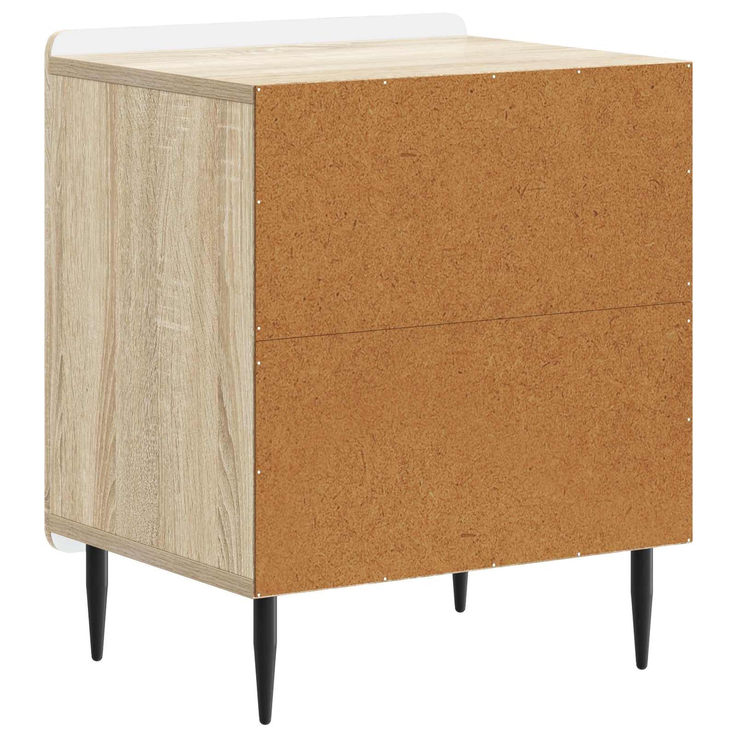 Bedside Cabinet Sonoma Oak 43 x 34.5 x 52 cm Engineered Wood