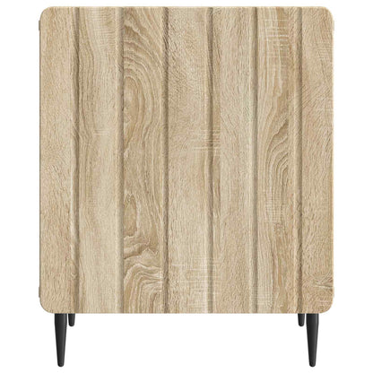 Bedside Cabinet Sonoma Oak 43 x 34.5 x 52 cm Engineered Wood