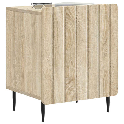 Bedside Cabinet Sonoma Oak 43 x 34.5 x 52 cm Engineered Wood