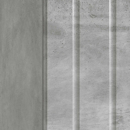 Bedside Cabinet Concrete Grey 43 x 34.5 x 52 cm Engineered Wood