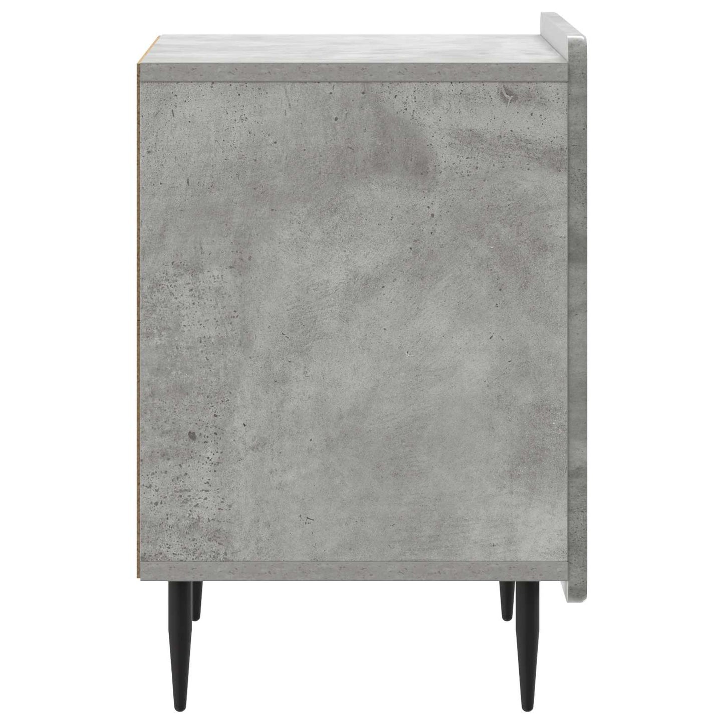Bedside Cabinet 2 pcs Concrete Grey 43 x 34.5 x 52 cm