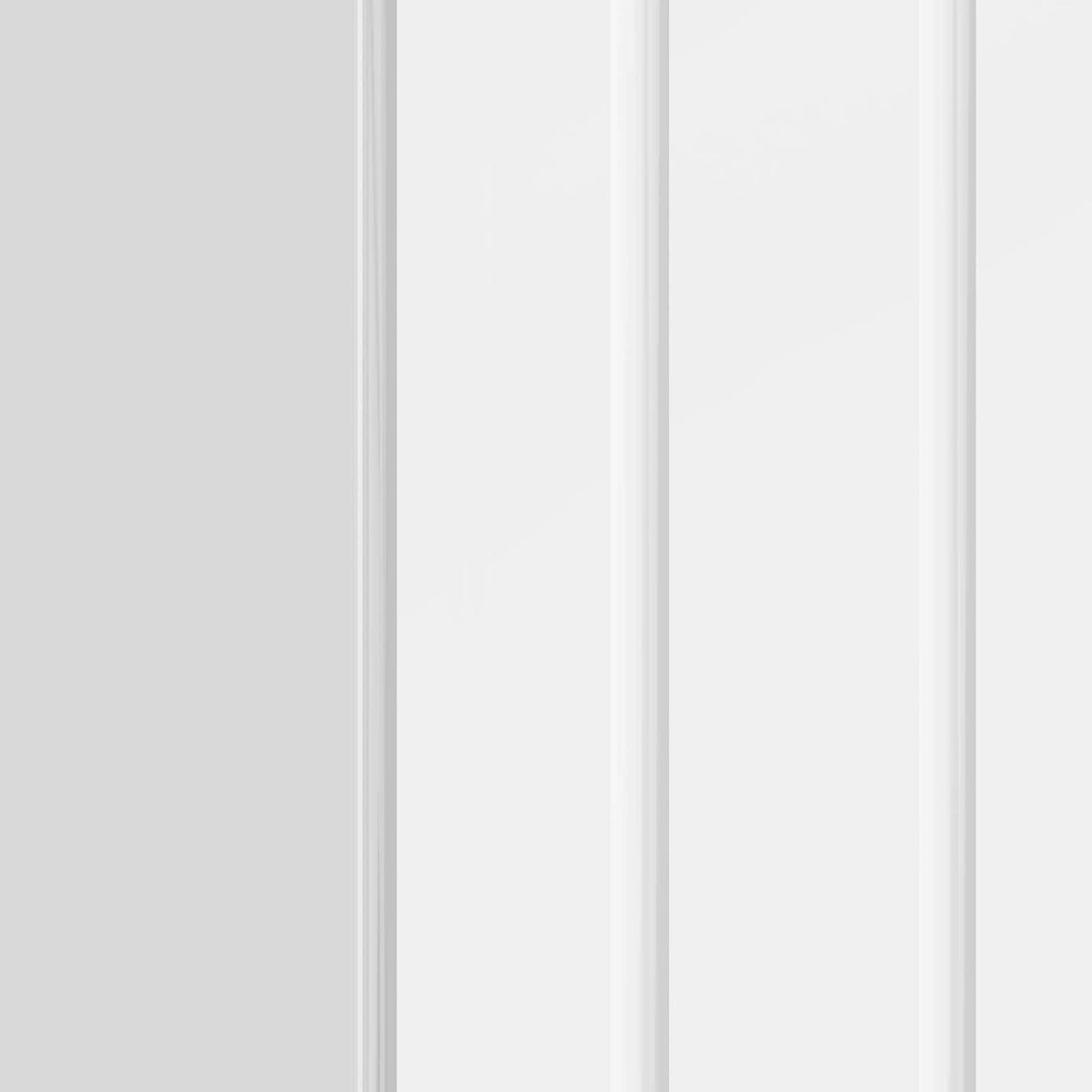 Bedside Cabinet High Gloss White 43 x 34.5 x 52 cm