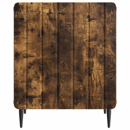 Bedside Cabinet Smoked Oak 43 x 34.5 x 52 cm Engineered Wood