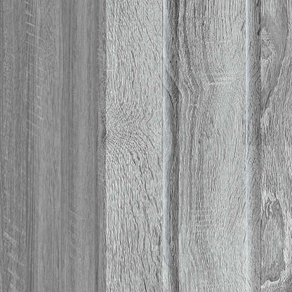 Bedside Cabinet Grey Sonoma 43 x 34.5 x 52 cm Engineered Wood