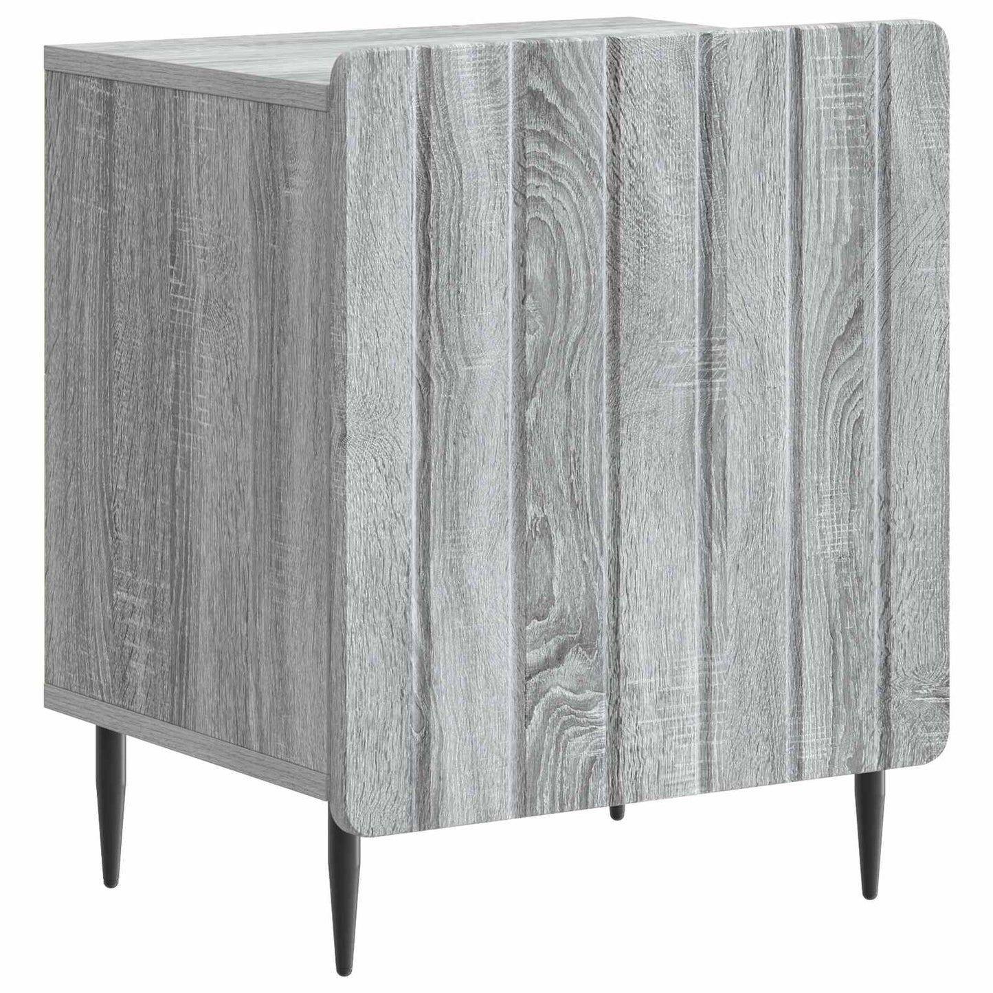 Bedside Cabinet 2 pcs Grey Sonoma 43 x 34.5 x 52 cm