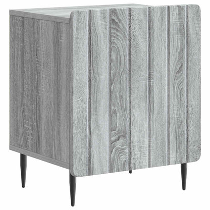 Bedside Cabinet 2 pcs Grey Sonoma 43 x 34.5 x 52 cm