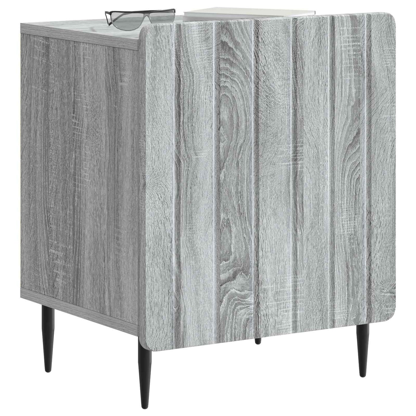 Bedside Cabinet 2 pcs Grey Sonoma 43 x 34.5 x 52 cm