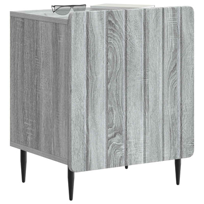 Bedside Cabinet 2 pcs Grey Sonoma 43 x 34.5 x 52 cm