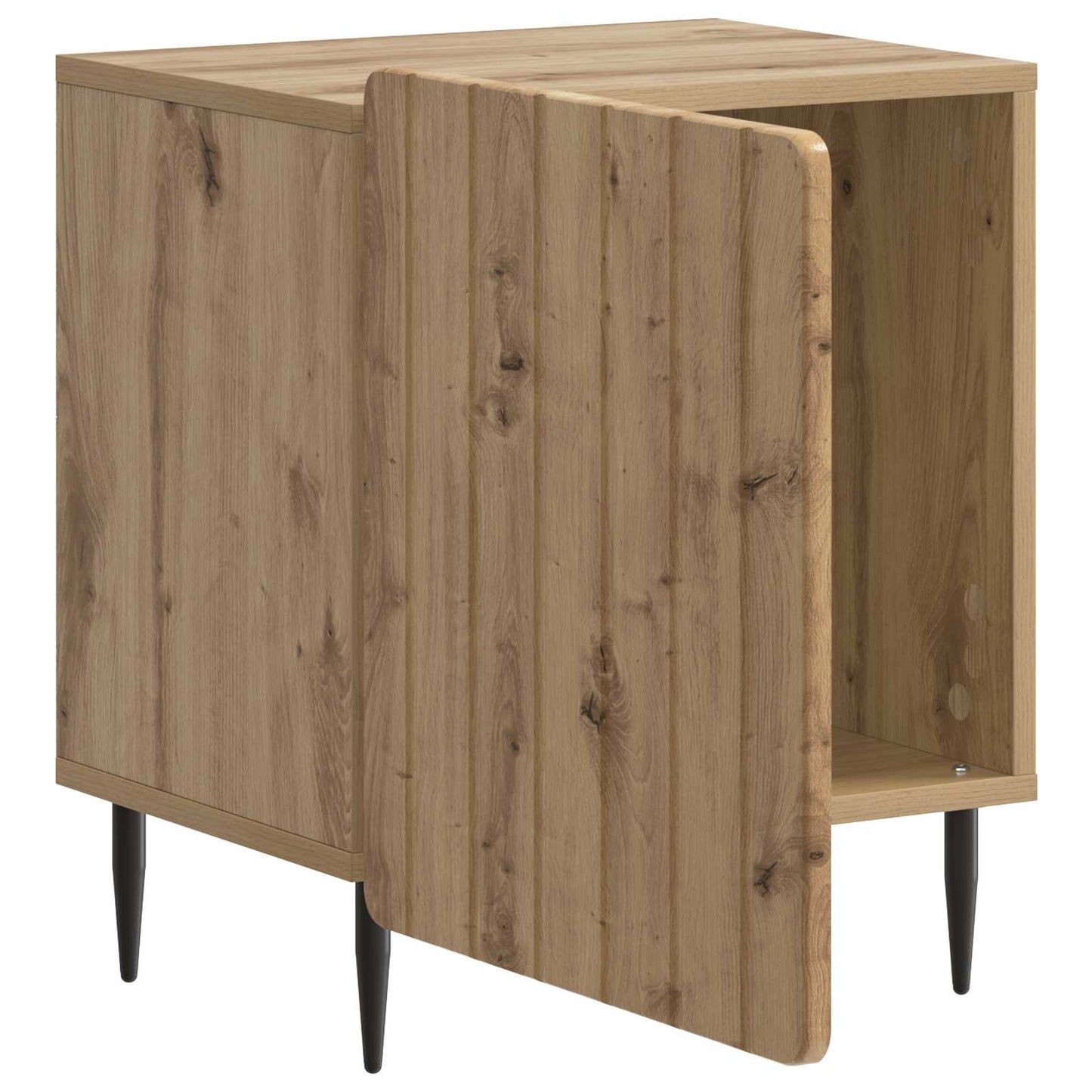 Bedside Cabinet 2 pcs Artisan Oak 43 x 34.5 x 52 cm