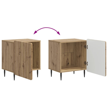 Bedside Cabinet 2 pcs Artisan Oak 43 x 34.5 x 52 cm
