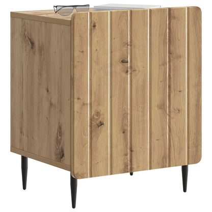 Bedside Cabinet 2 pcs Artisan Oak 43 x 34.5 x 52 cm