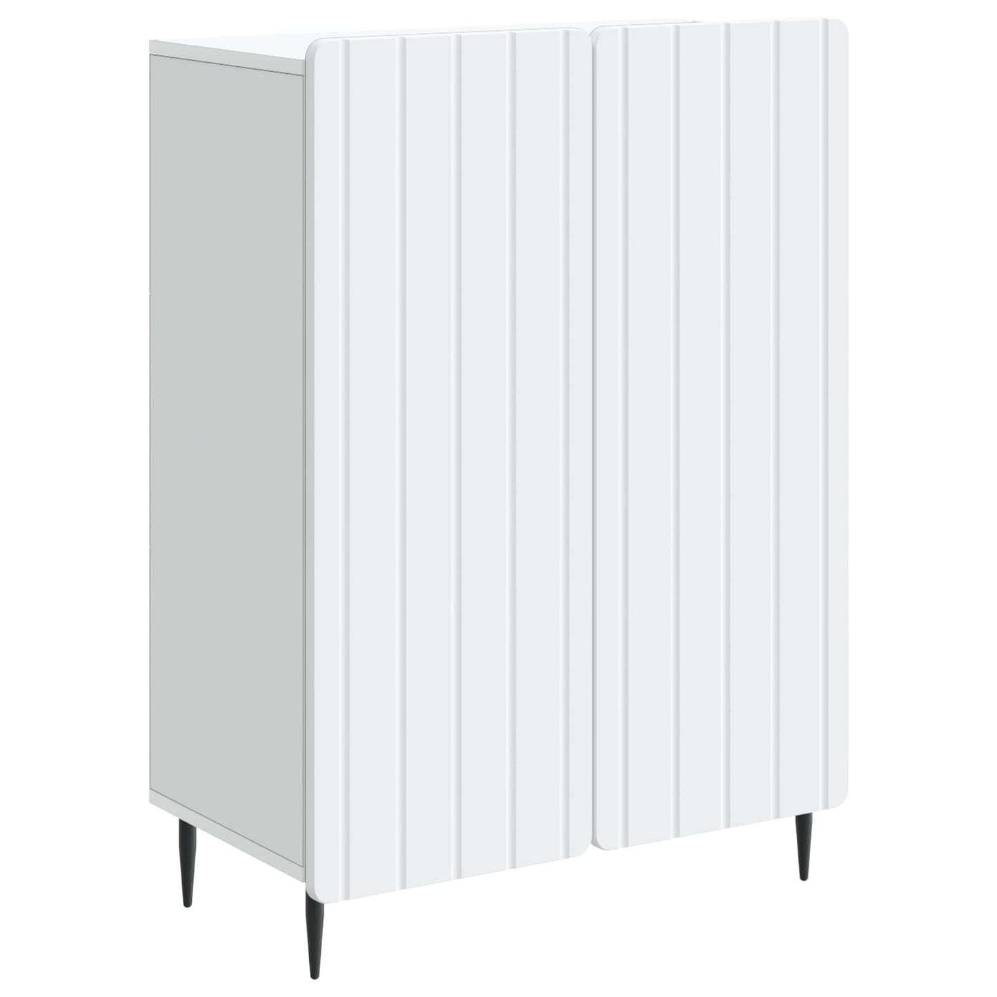 Sideboard White 66 x 34.5 x 92 cm Engineered Wood