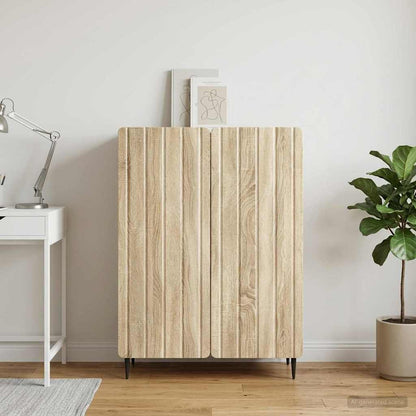 Sideboard Sonoma Oak 66 x 34.5 x 92 cm Engineered Wood