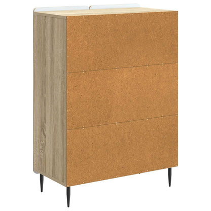 Sideboard Sonoma Oak 66 x 34.5 x 92 cm Engineered Wood