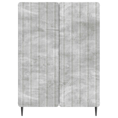 Sideboard Concrete Grey 66 x 34.5 x 92 cm Engineered Wood