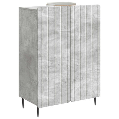 Sideboard Concrete Grey 66 x 34.5 x 92 cm Engineered Wood