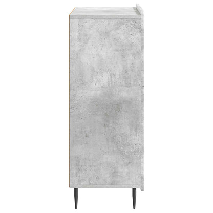 Sideboard Concrete Grey 66 x 34.5 x 92 cm Engineered Wood