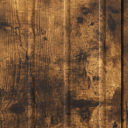 Sideboard Smoked Oak 66 x 34.5 x 92 cm Engineered Wood