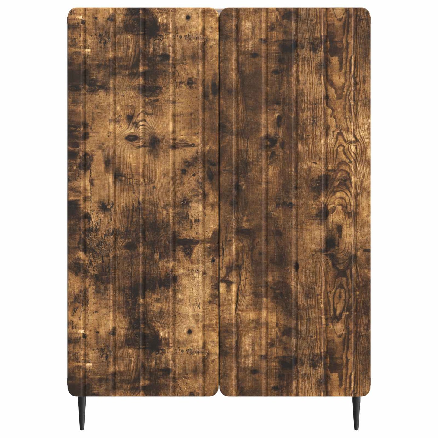 Sideboard Smoked Oak 66 x 34.5 x 92 cm Engineered Wood