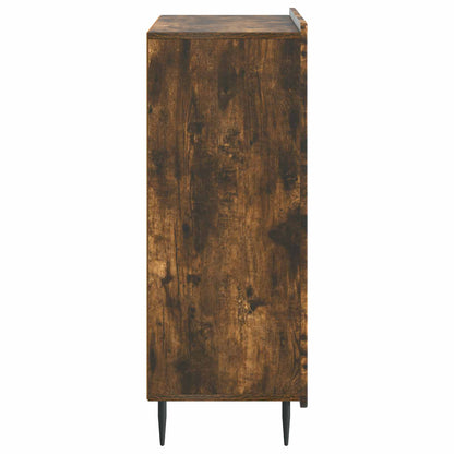 Sideboard Smoked Oak 66 x 34.5 x 92 cm Engineered Wood