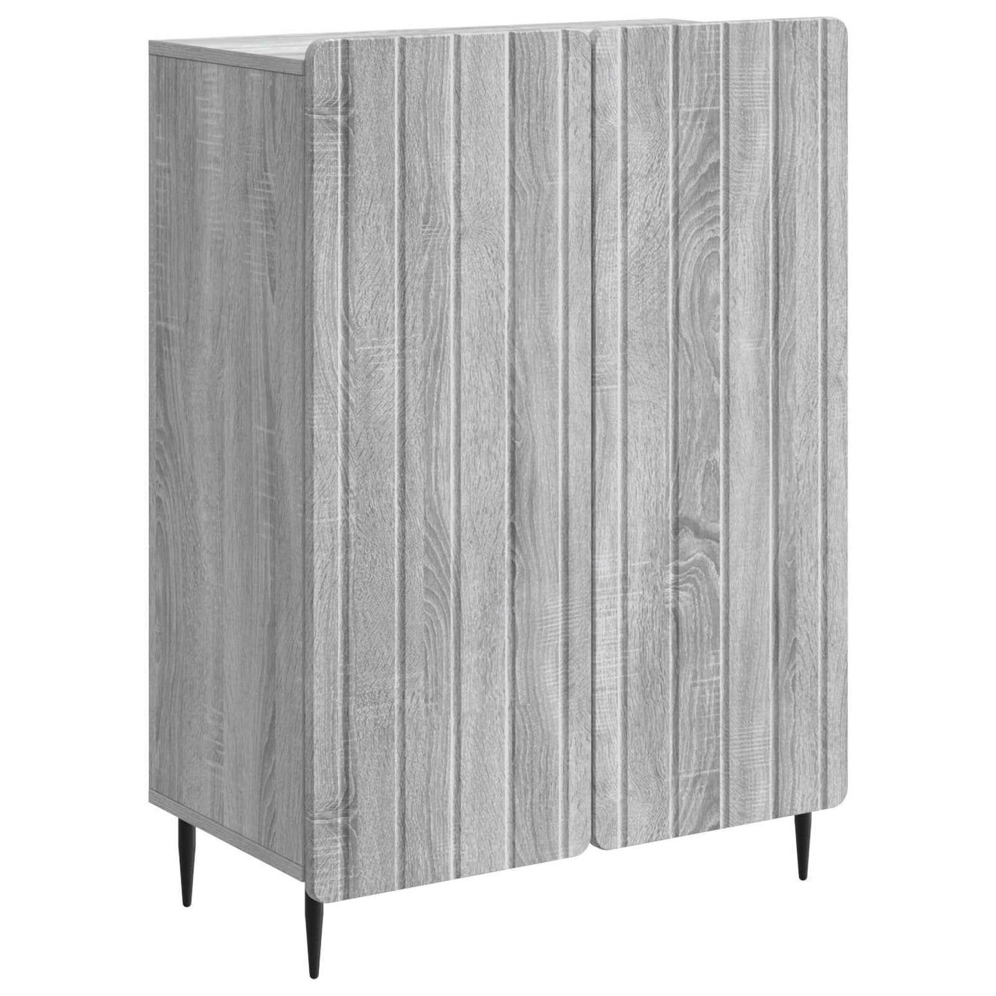 Sideboard Grey Sonoma 66 x 34.5 x 92 cm Engineered Wood