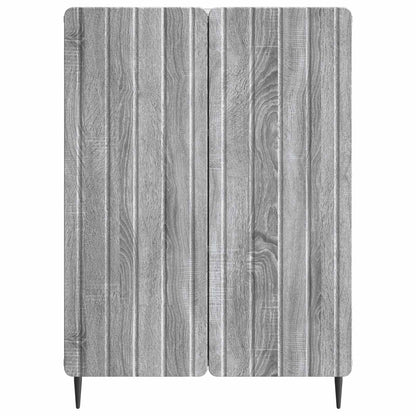 Sideboard Grey Sonoma 66 x 34.5 x 92 cm Engineered Wood