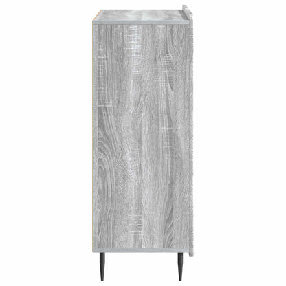 Sideboard Grey Sonoma 66 x 34.5 x 92 cm Engineered Wood