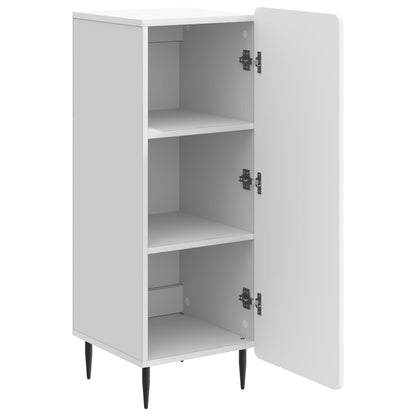Sideboard White 34.5 x 33 x 92 cm Engineered Wood