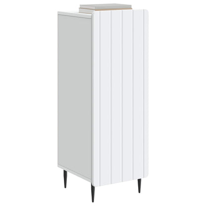 Sideboard White 34.5 x 33 x 92 cm Engineered Wood