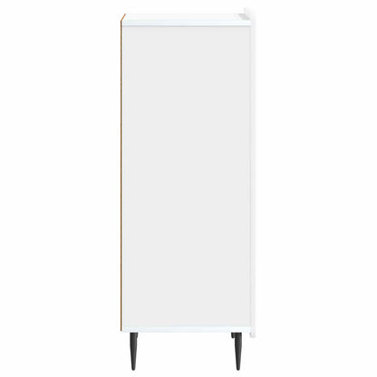 Sideboard White 34.5 x 33 x 92 cm Engineered Wood
